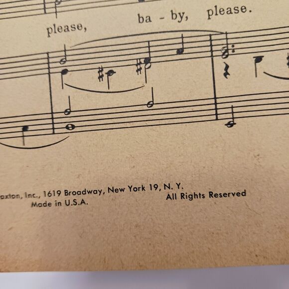 1954 Eddie Fisher's First Songs 10 Ten Record Hits Music Book Crooner Ballads - Picture 12 of 16